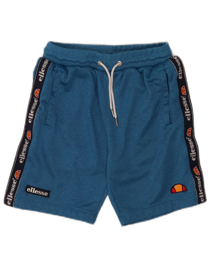 Ellesse Herre grafiske sportsshorts XS Blå Colourblock Polyester