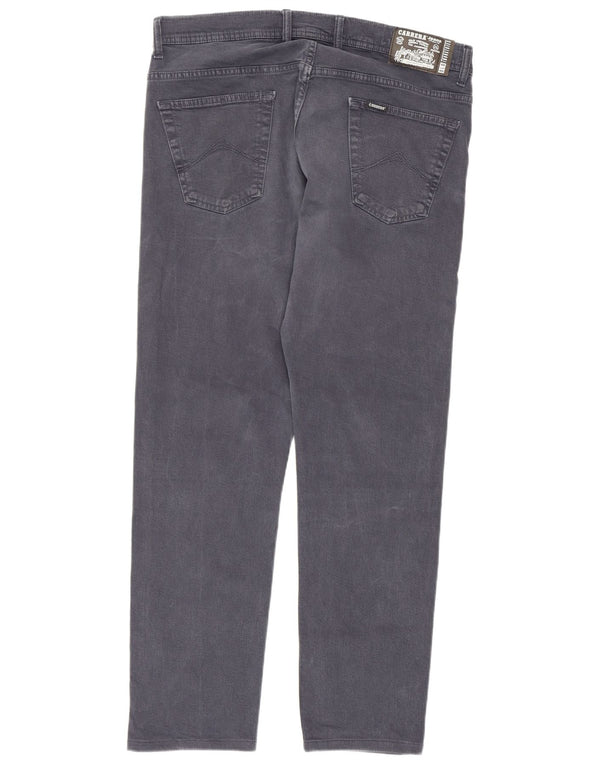 Carrera Mens 717 Slim Jeans W36 L30 Grå Bomuld