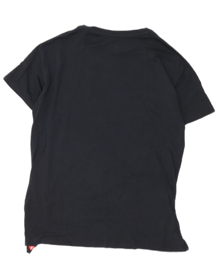 Nike grafisk T-shirt top til mænd, lille sort