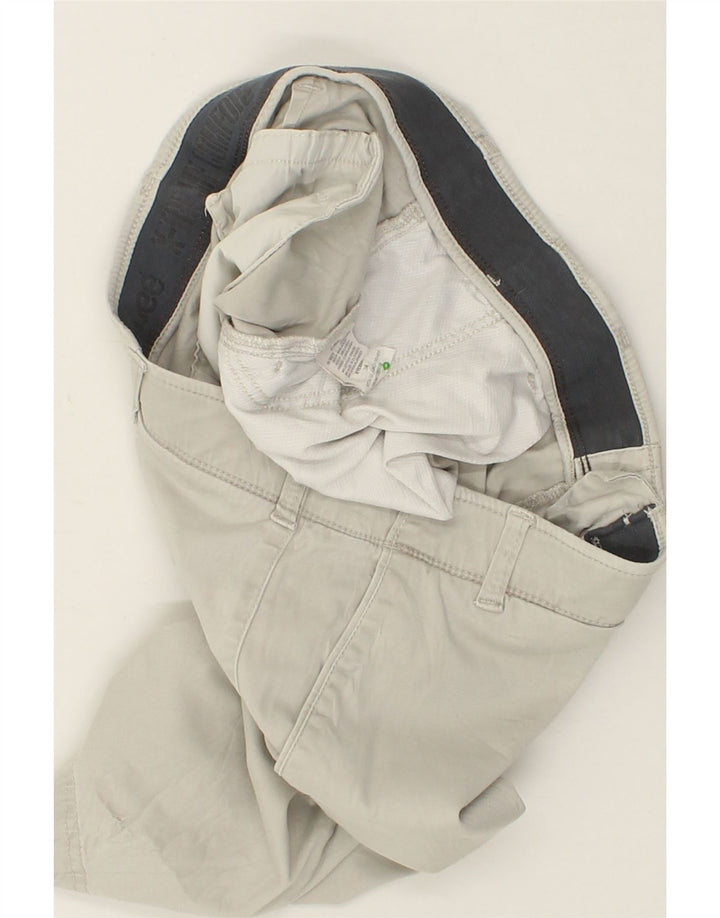 LEE Mens Chino Shorts W34 Large Grey Cotton Vintage Lee and Second-Hand Lee from Messina Hembry 