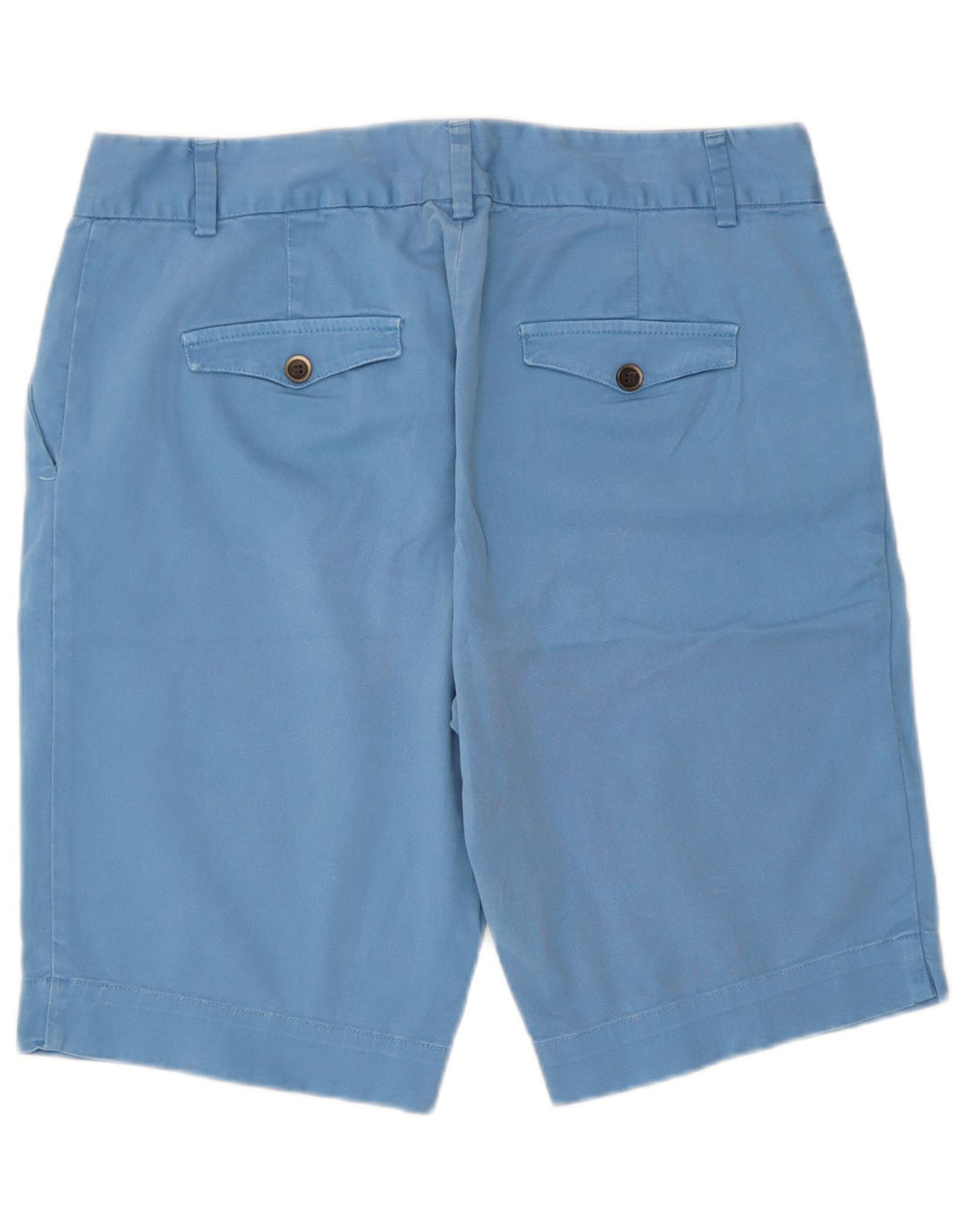 Zara Chino Shorts til kvinder store W30 blå bomuld