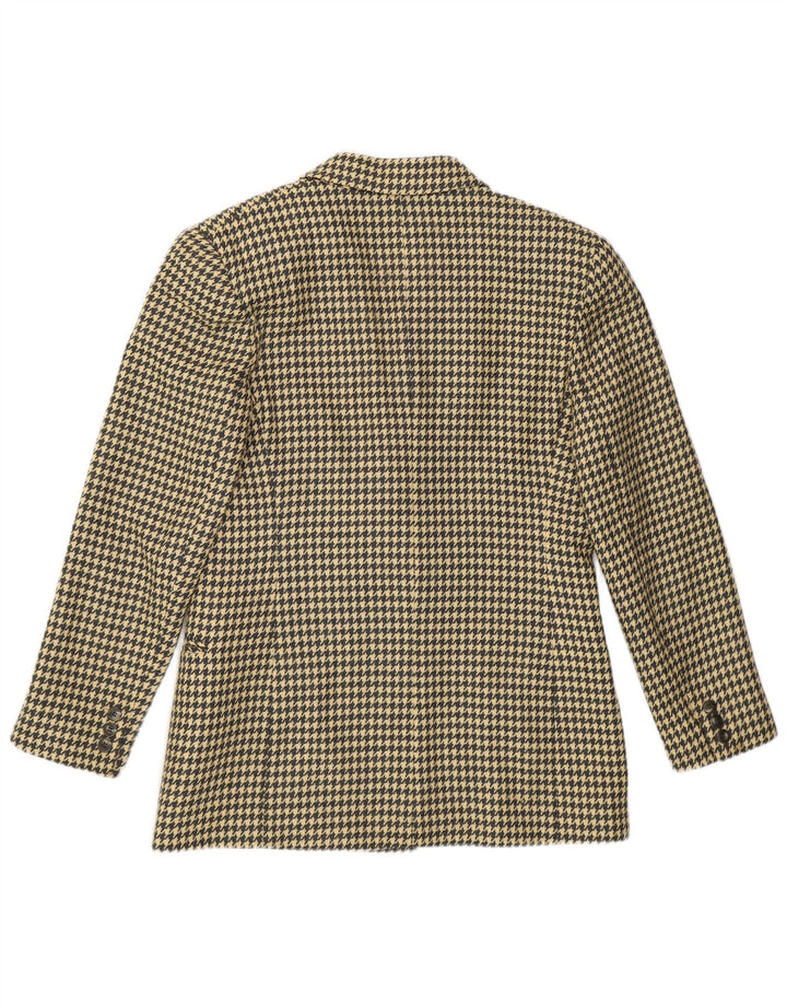 Jones New York Dame Blazer Jacket US 4 Small Beige Houndstooth