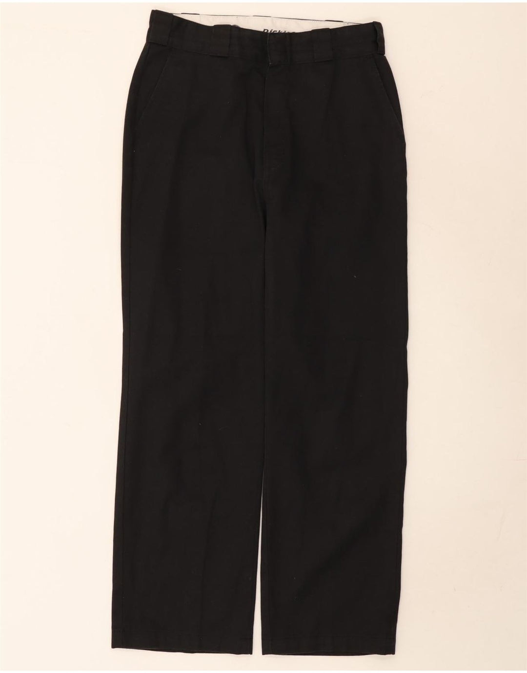 Dickies Lige Chinobukser til mænd W28 L27 Sort polyester