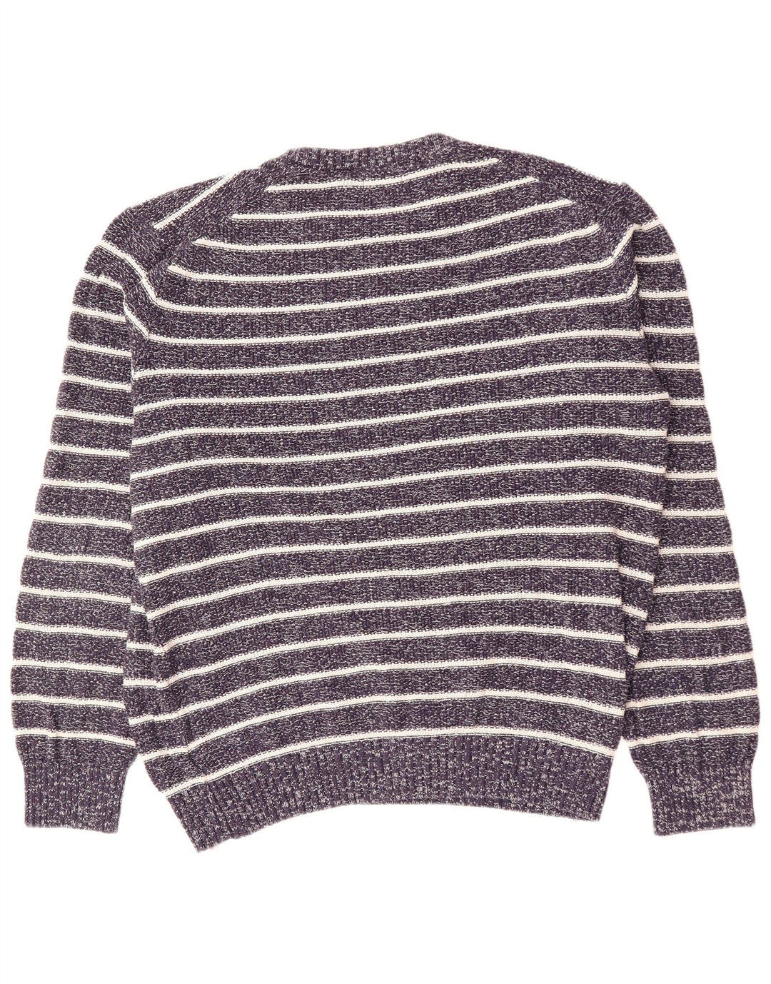 IZOD Herre sweater med rund hals XL marineblå stribet bomuld