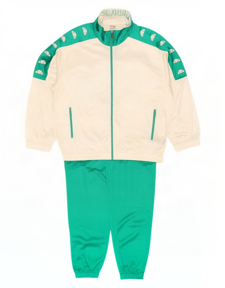 Ellesse Herre grafisk hel træningsdragt IT 52 Large White Colourblock Bomuld