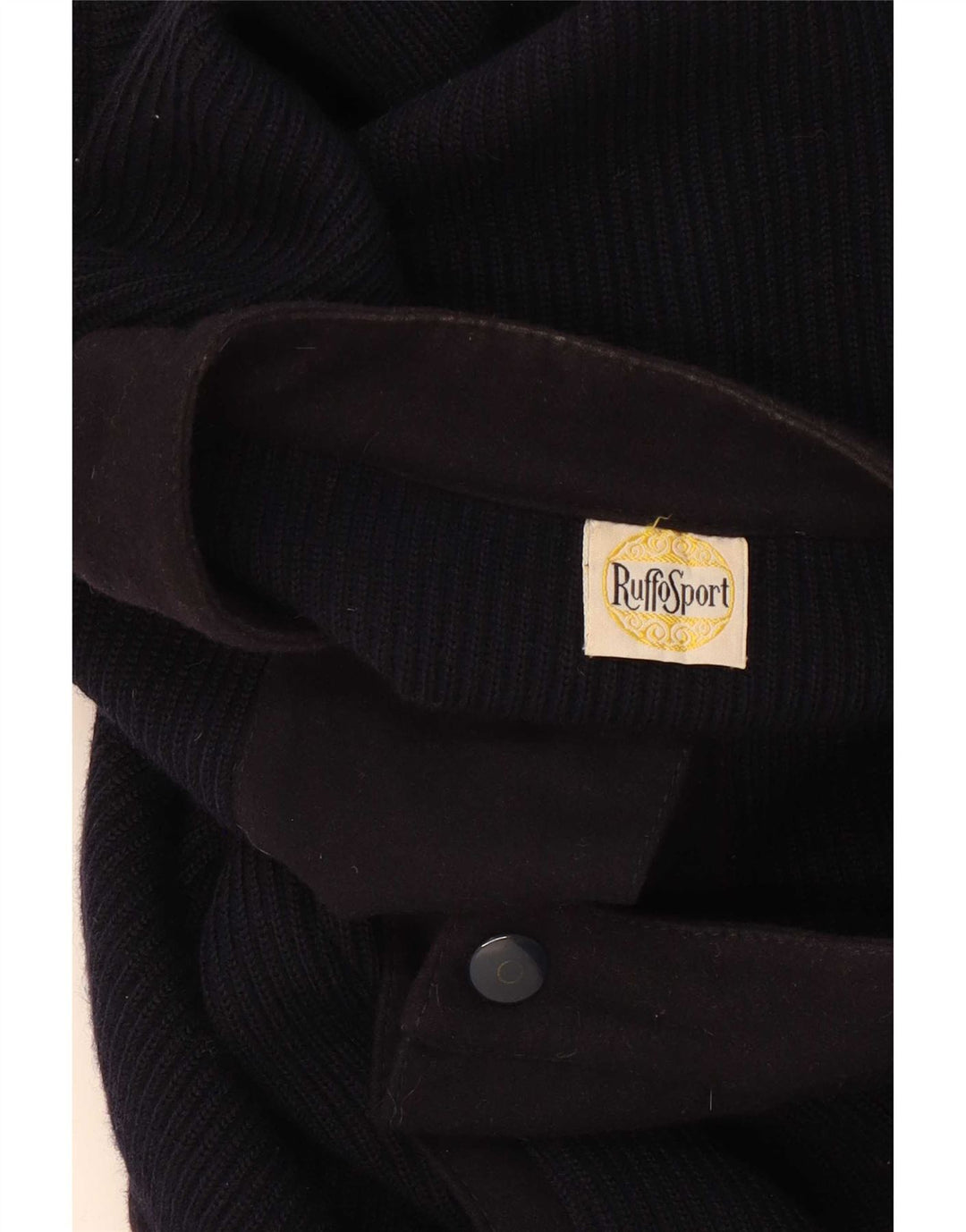 Ruffo herre cardigan sweater XL marineblå