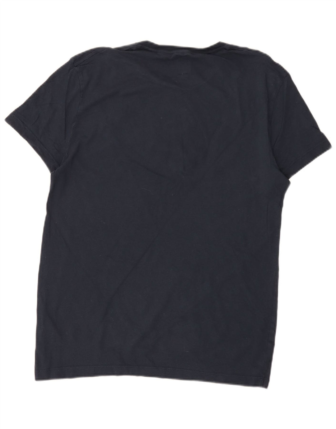 JACK WILLS Herre grafisk T-shirt Top Medium Navyblå Bomuld