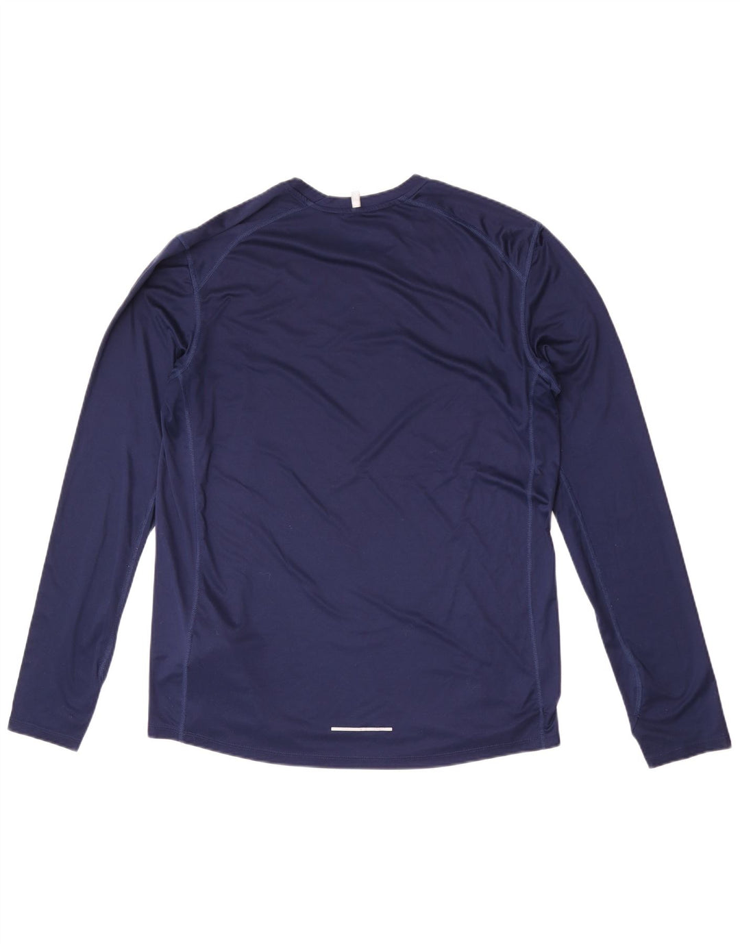 Nike Herre Dri Fit Top Langærmet XL Marineblå Polyester
