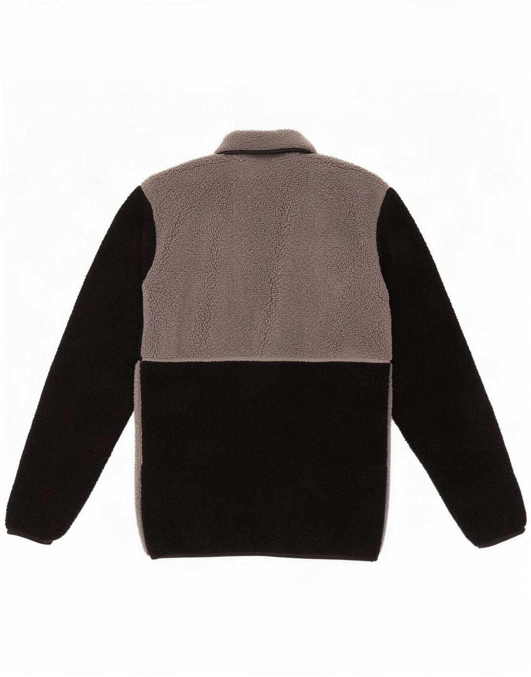 Columbia Herre Button Neck Fleece Jumper XS Grå Colourblock Polyester