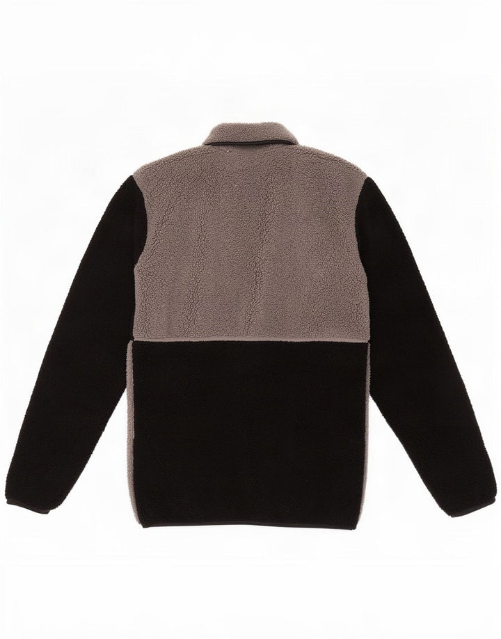 Columbia Herre Button Neck Fleece Jumper XS Grå Colourblock Polyester