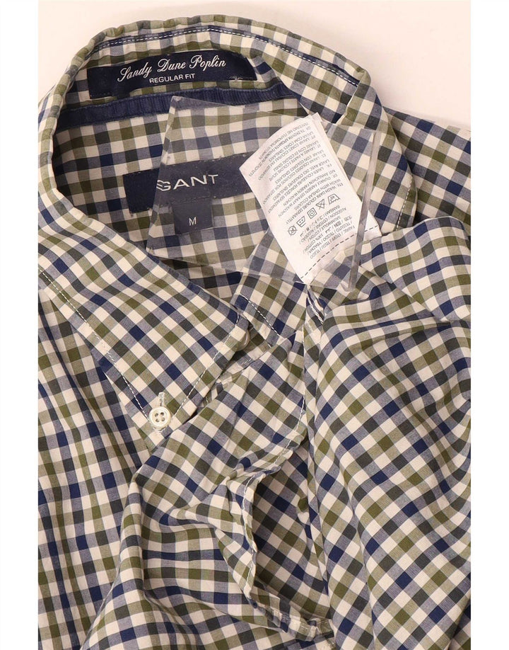 Gant Herre Regular Fit skjorte Medium Green Gingham Cotton