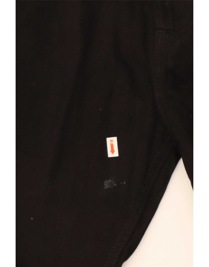 Marks & Spencer Herre Regular Fit Straight Jeans W32 L31 Sort Bomuld