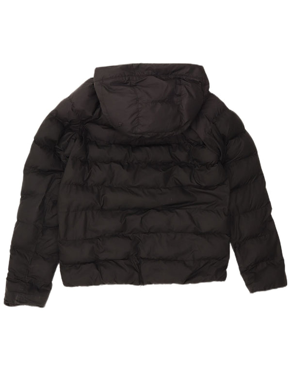 Nike drenge hættepolstret jakke 13-14 år XL sort polyester