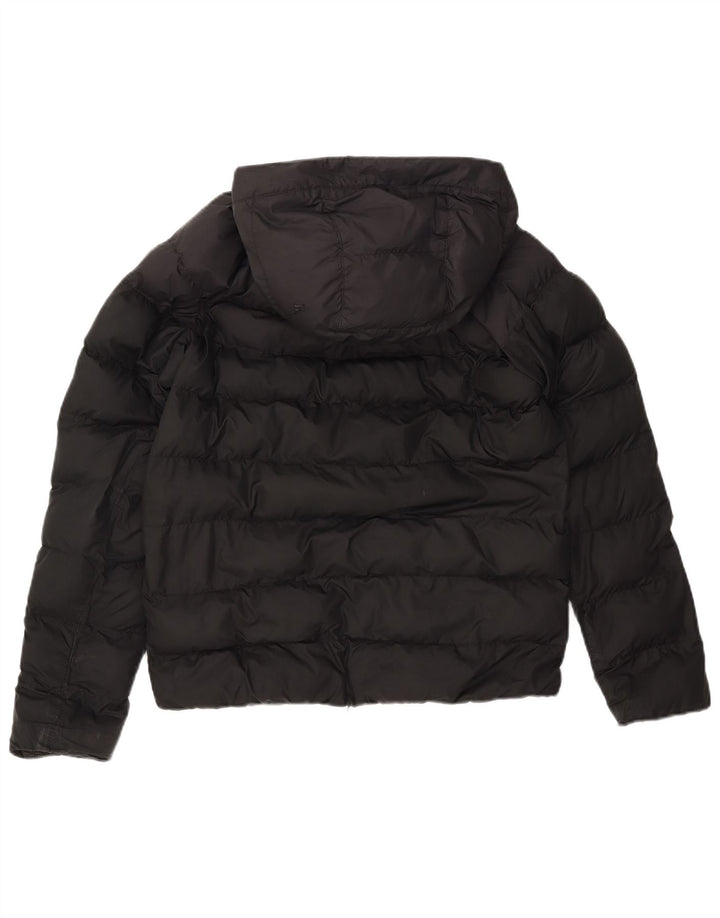 Nike drenge hættepolstret jakke 13-14 år XL sort polyester