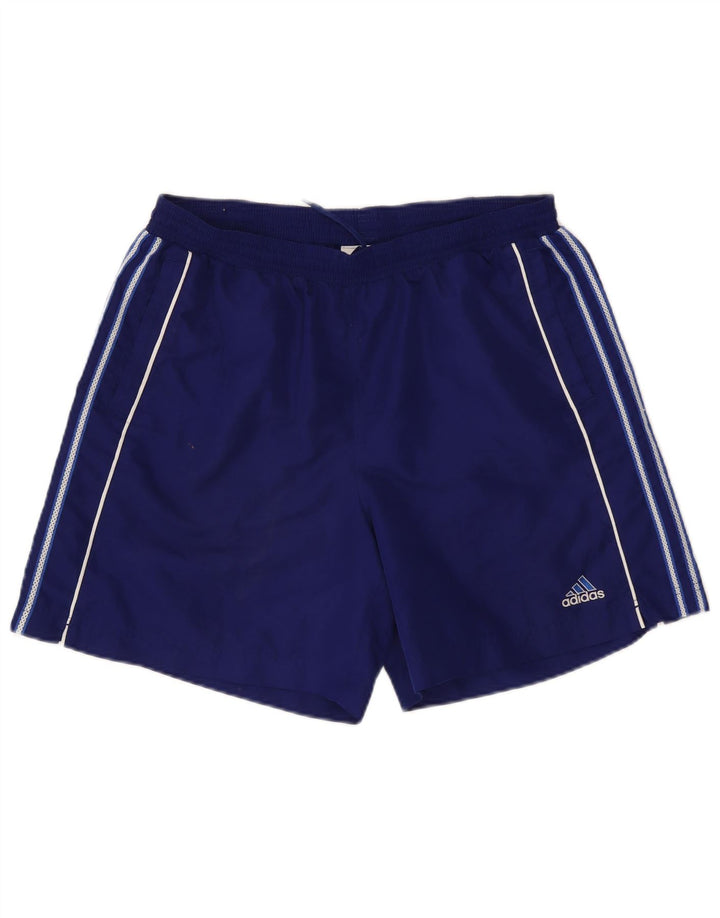 Adidas Sportsshorts til mænd store marineblå polyester