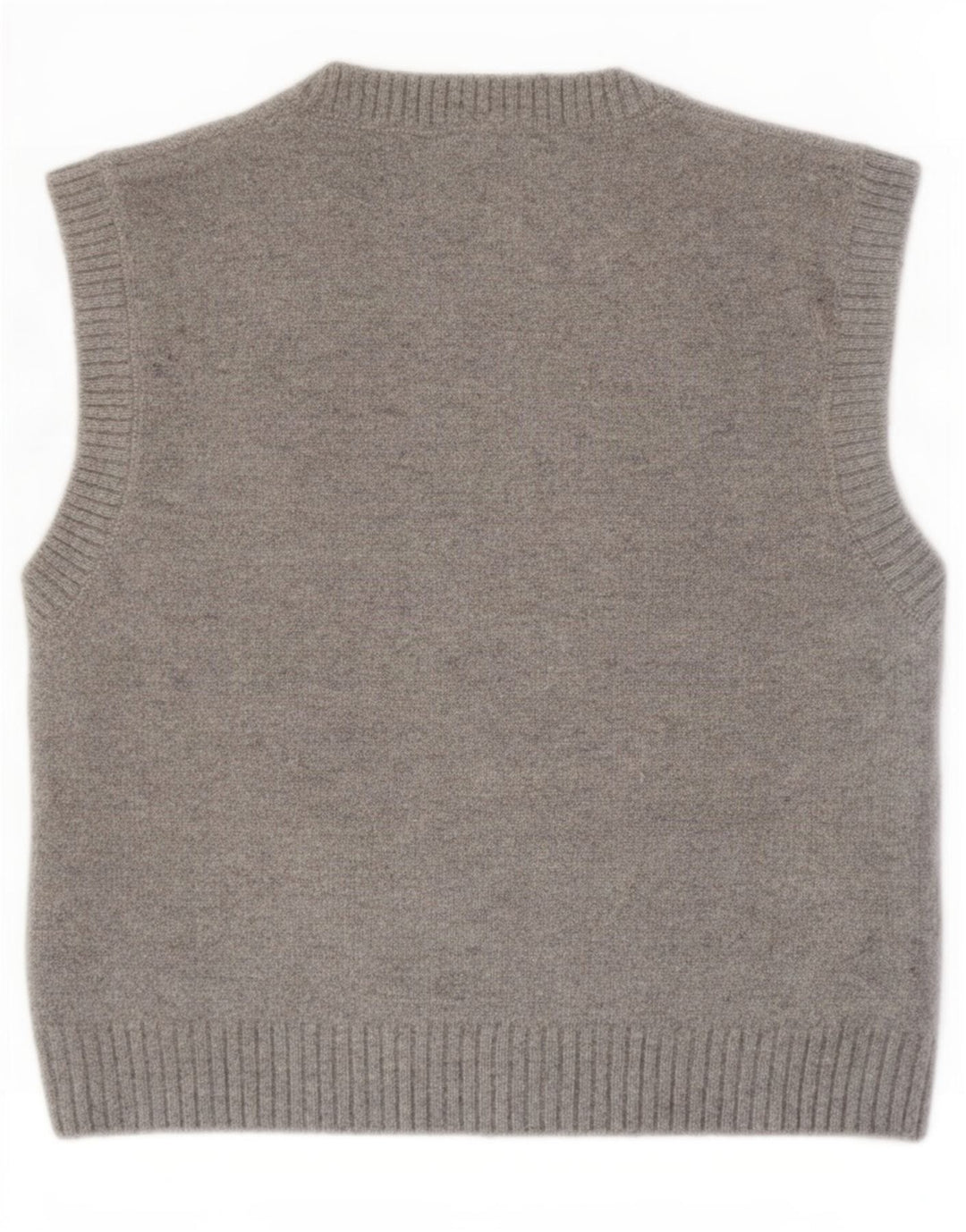 Zara Dame Vest Tank Top UK 10 Small Grå