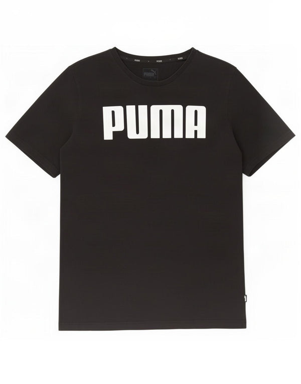 Puma Herre Grafisk T-Shirt Top Lille Sort