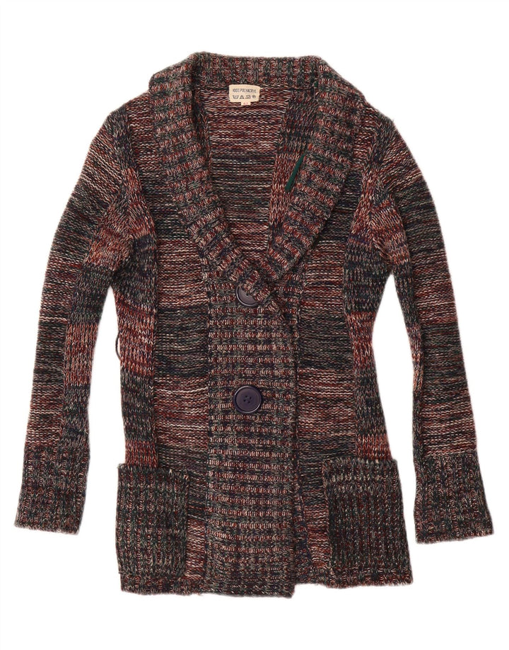 VINTAGE Womens Cardigan Sweater IT 42 Medium Multicoloured Geometric Vintage Vintage and Second-Hand Vintage from Messina Hembry 