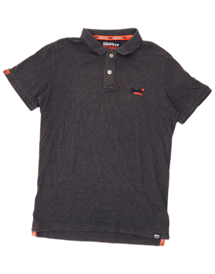 Superdry Poloshirt til mænd Medium Navy Blue Flecked