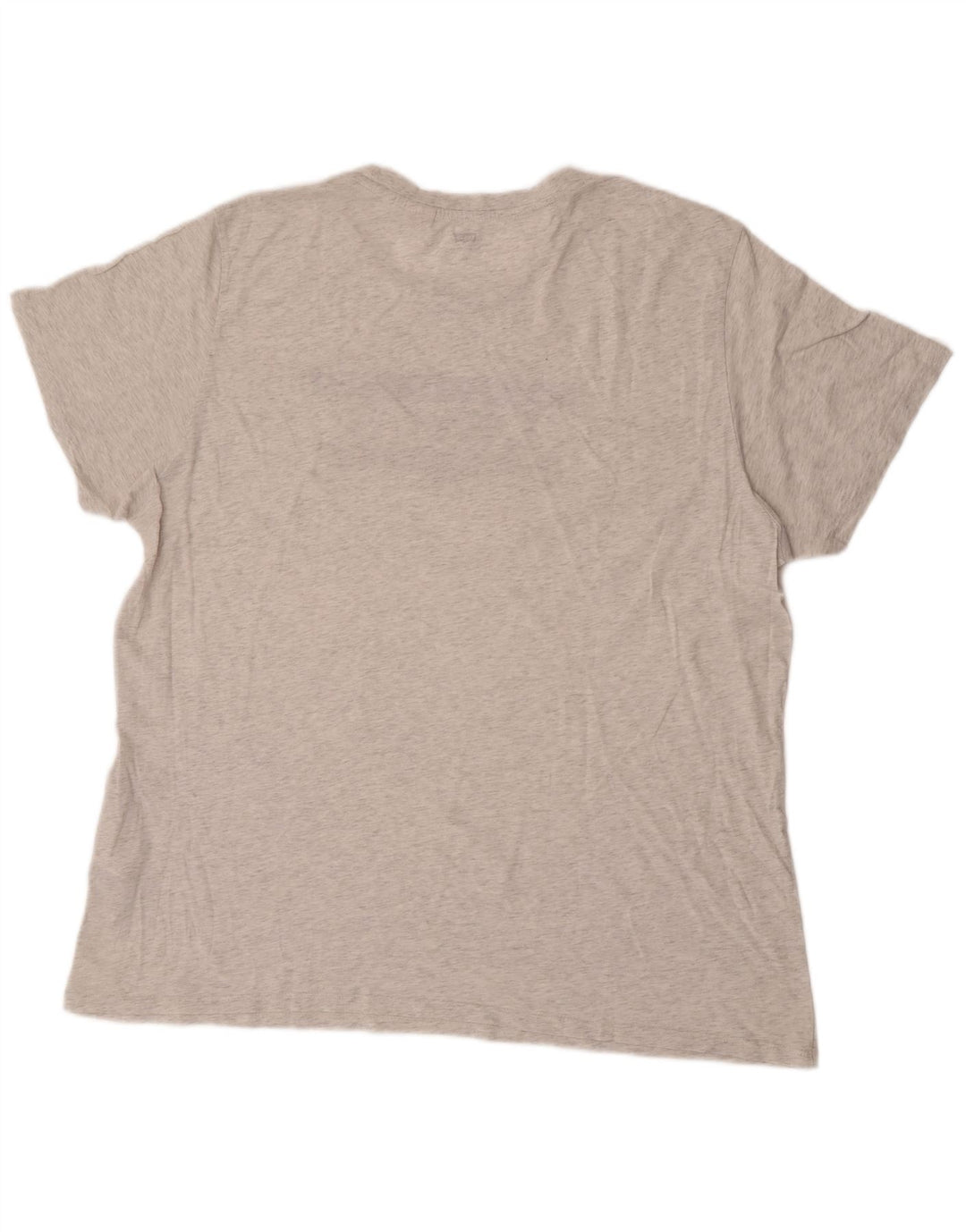 Levi's Herre grafisk T-shirt Top 2XL Grå Flecked Bomuld