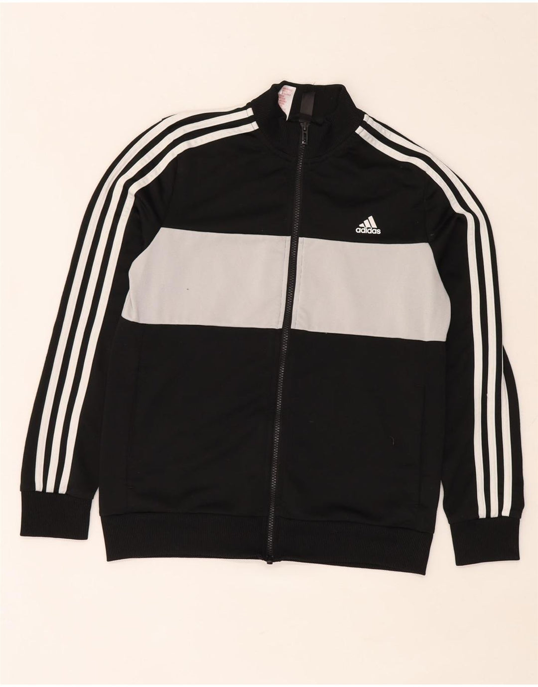 Adidas Træningsdragt Topjakke til drenge 13-14 år Sort Colourblock