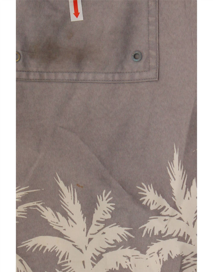 Sundek Herre badeshorts Large Grå Blomster Polyester