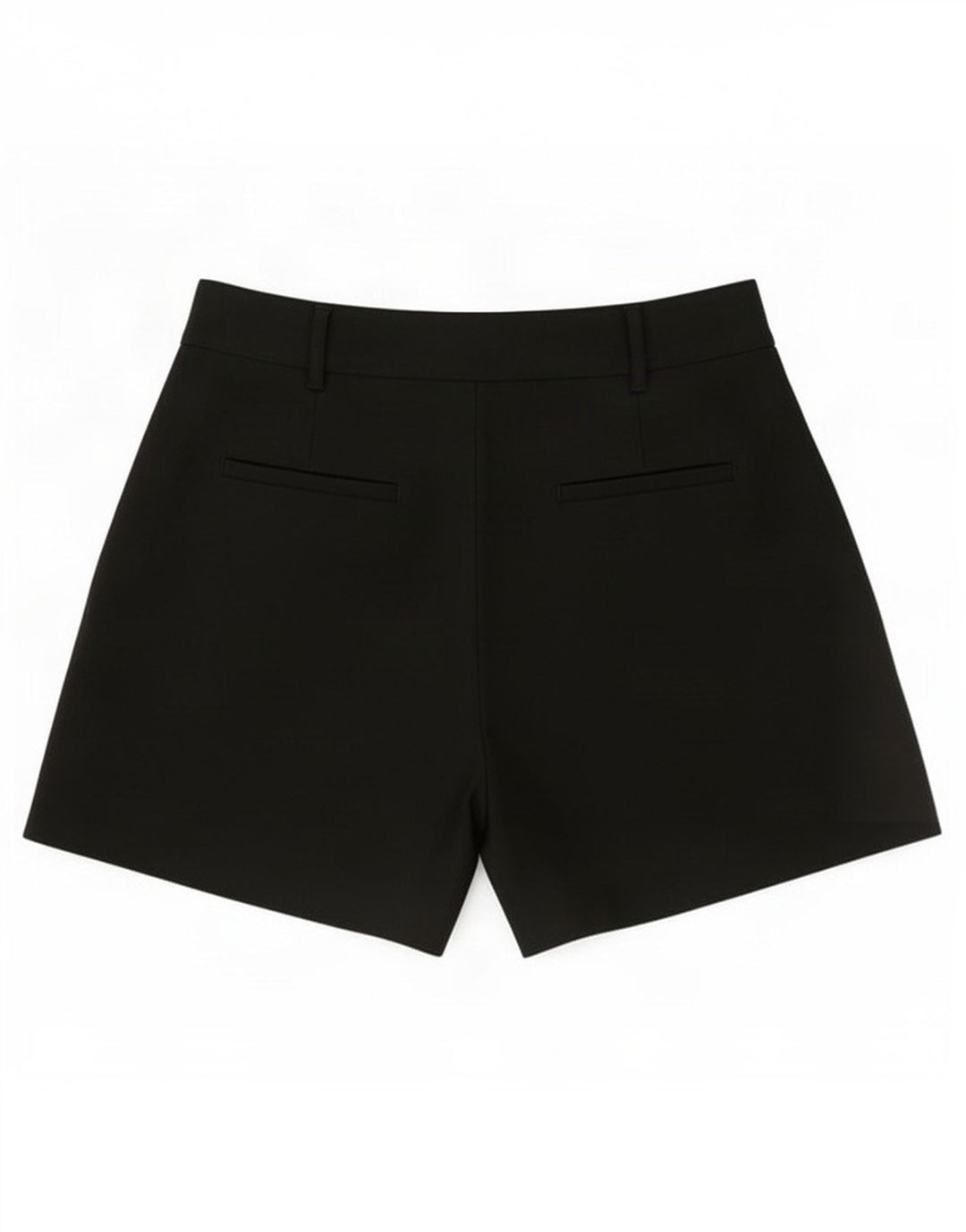 Zara Dame-Pegged Chino Shorts Medium W28 Sort