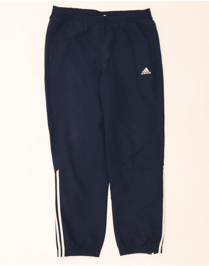 Adidas Herre træningsdragt Bukser Joggers Large Navy Blue Polyester