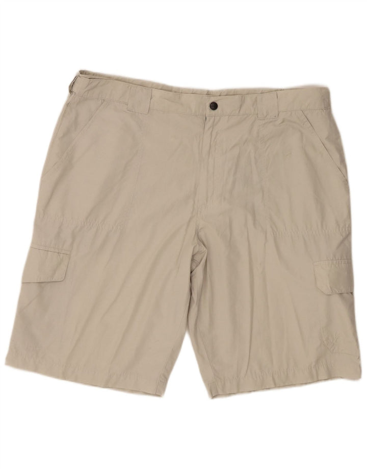 Marks & Spencer Herre Cargo Shorts W40 XL Beige Bomuld