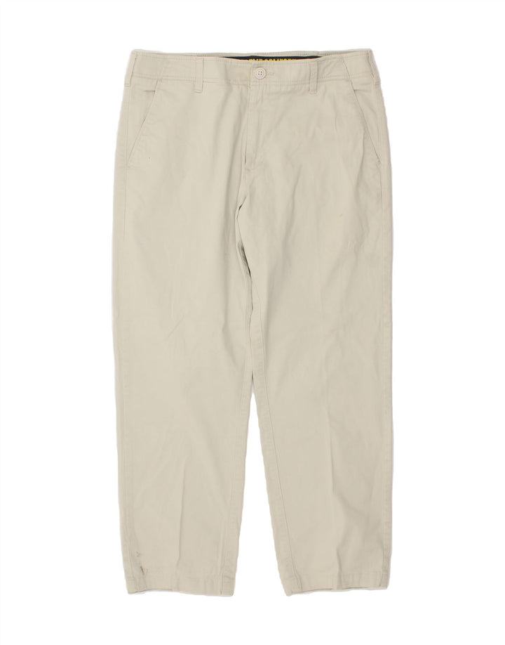 LEE Mens Straight Chino Trousers W34 L29 Grey Cotton Vintage Lee and Second-Hand Lee from Messina Hembry 