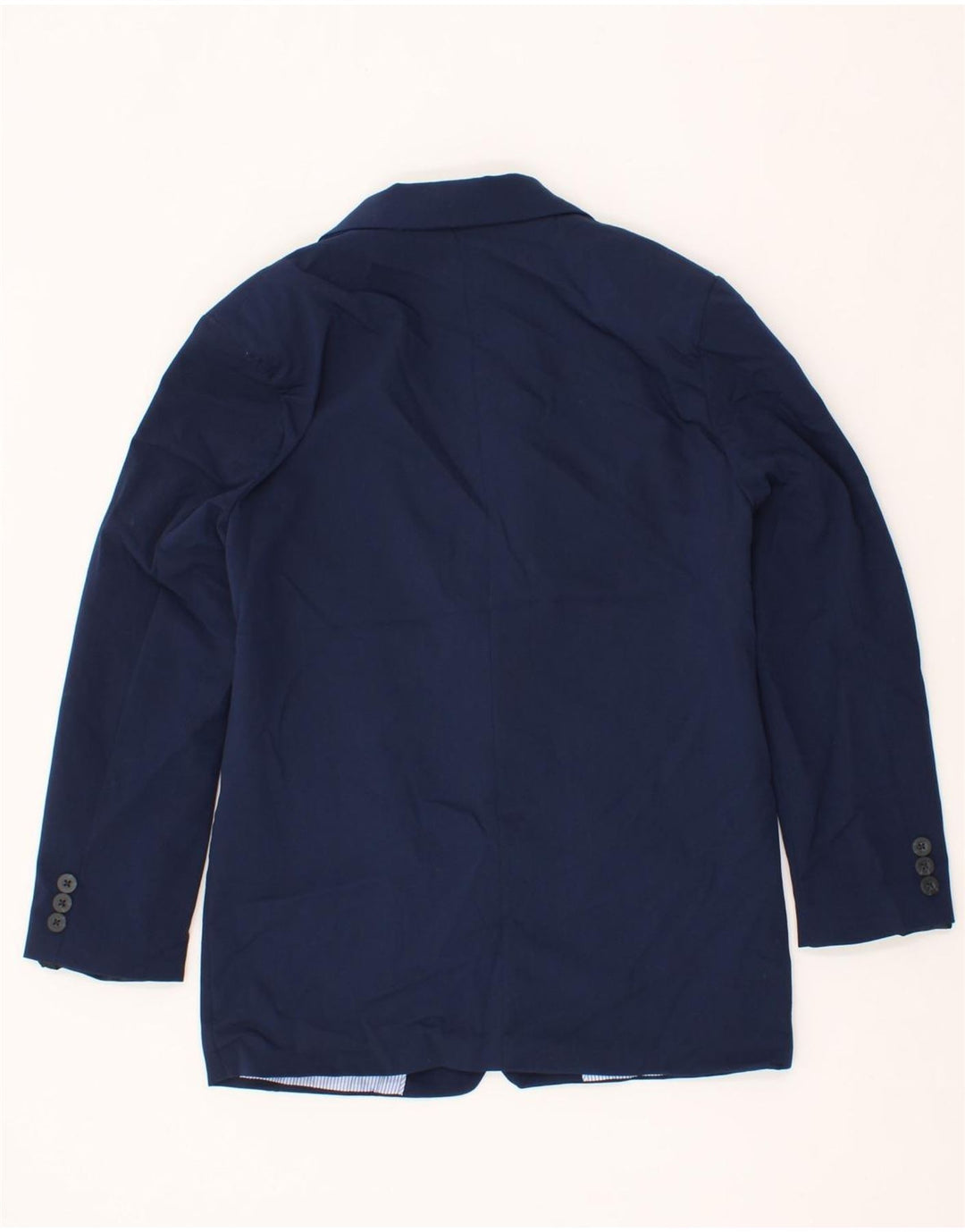 IZOD Boys 2 Button Blazer Jacket 15-16 Years Navy Blue Polyester Vintage Izod and Second-Hand Izod from Messina Hembry 