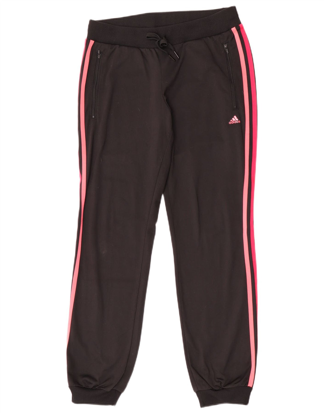 ADIDAS træningsdragt til kvinder Joggers UK 8/10 Small Black Polyester