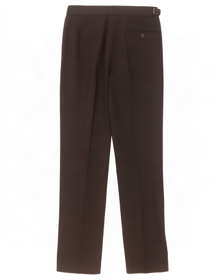 Marks & Spencer Herre Pegged Suit Bukser W32 L33 Sort Polyester