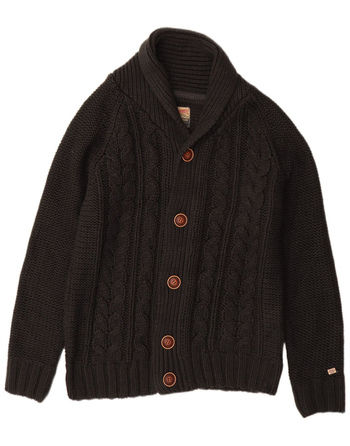 Petrol Industries Herre Cardigan Sweater 2XL Grå Akryl