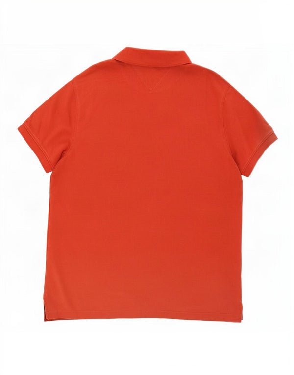 Tommy Hilfiger Herre Regular Fit Polo Shirt XL Rød Bomuld