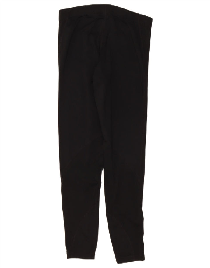 Nike Dame Grafiske Leggings UK 12 Medium Sort Polyester