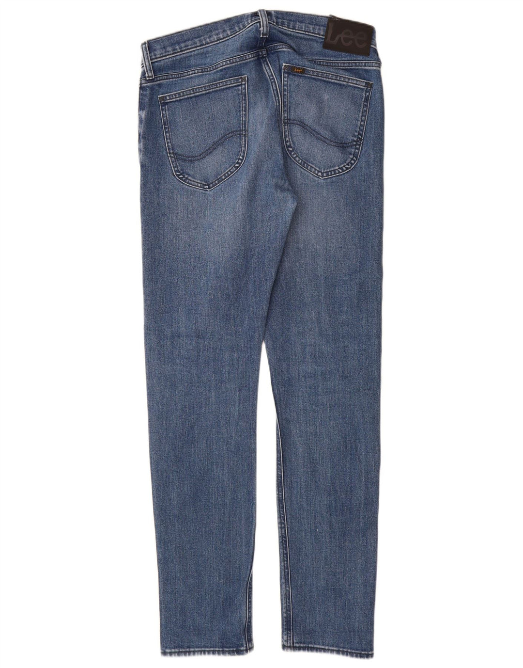 Lee Herre Luke Slim Jeans W30 L32 Blå Bomuld