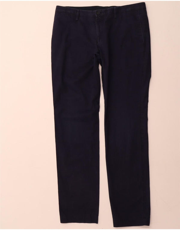 HUGO BOSS Straight Chino Bukser IT 48 Medium W34 L32 Marineblå