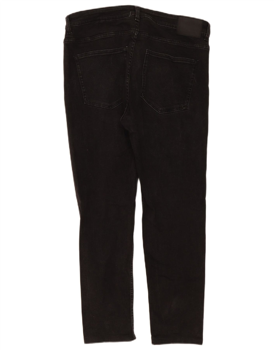Zara Herre Slim Jeans EU 46 XL W36 L28 Sort