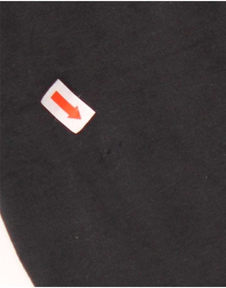 ADIDAS Dame Leggings UK 10 Small Black Bomuld