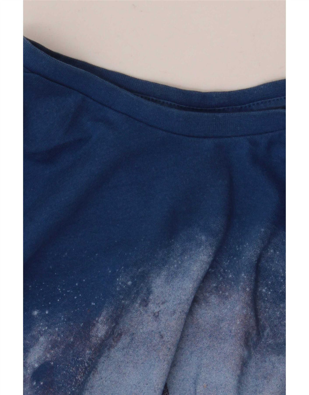 Adidas Herre Grafisk T-Shirt Top Stor Blå Bomuld