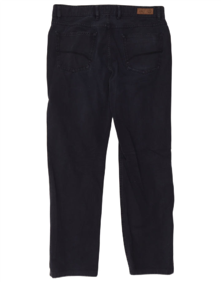 Bugatti Herre Lige Casual Bukser W34 L29 Navy Blue