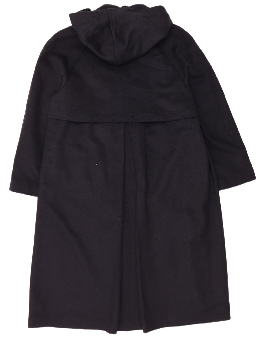 Vintage overtræk med hætte til mænd IT 48 Mellem marineblå uld