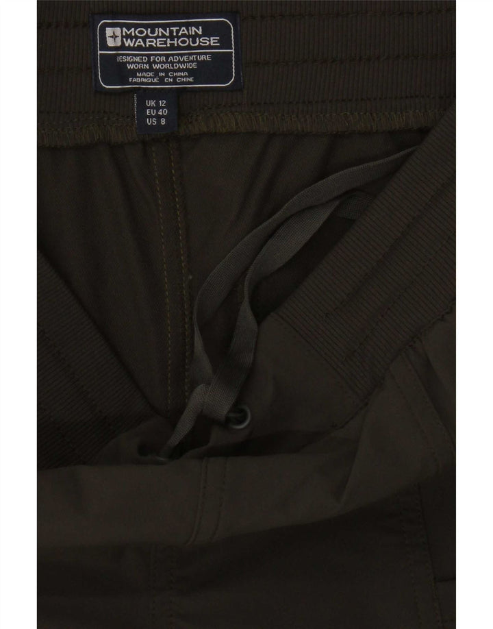 Mountain Warehouse Sportsshorts til kvinder UK 12 Medium Khaki Polyester