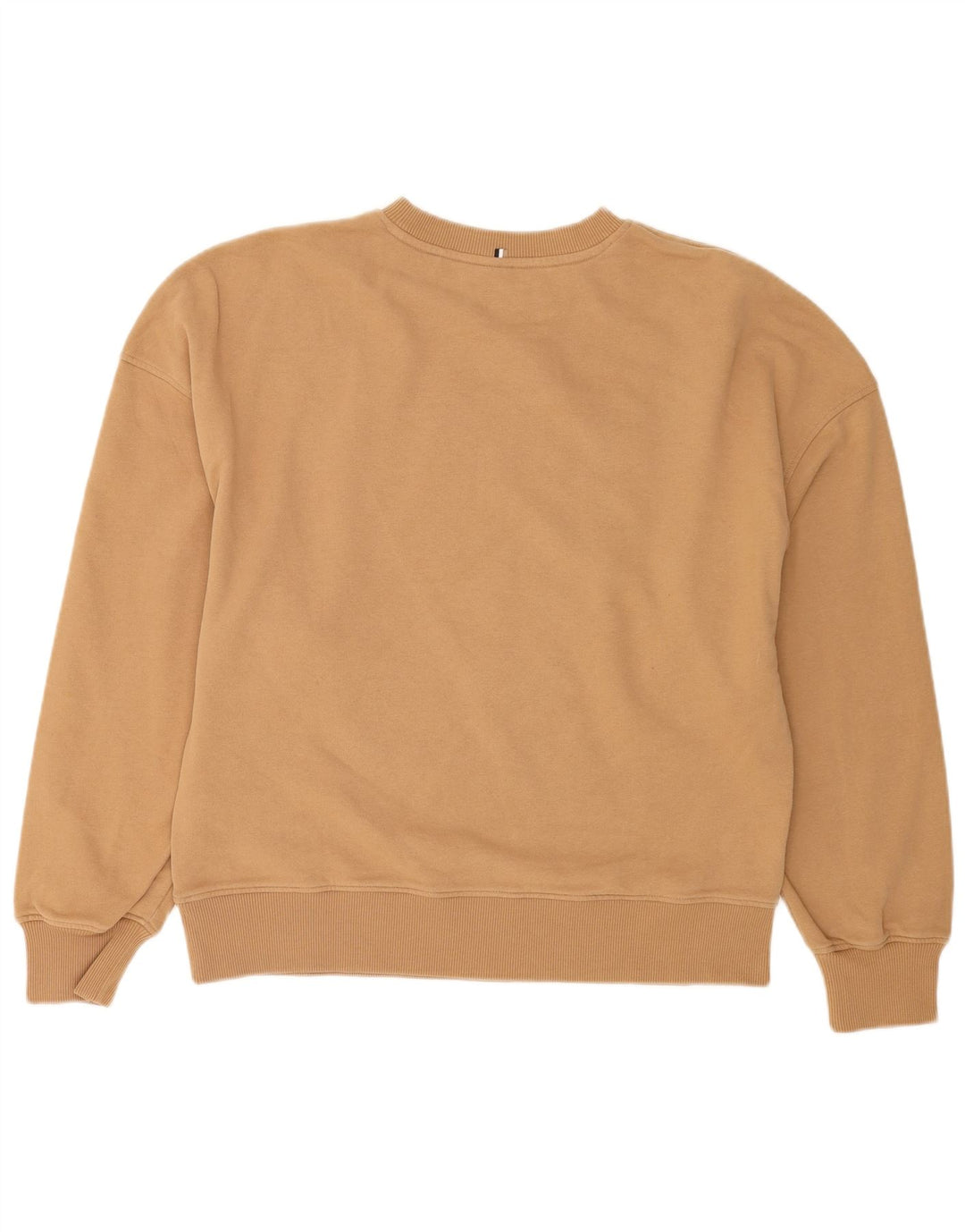Hugo Boss Herre grafisk sweatshirt jumper stor beige bomuld