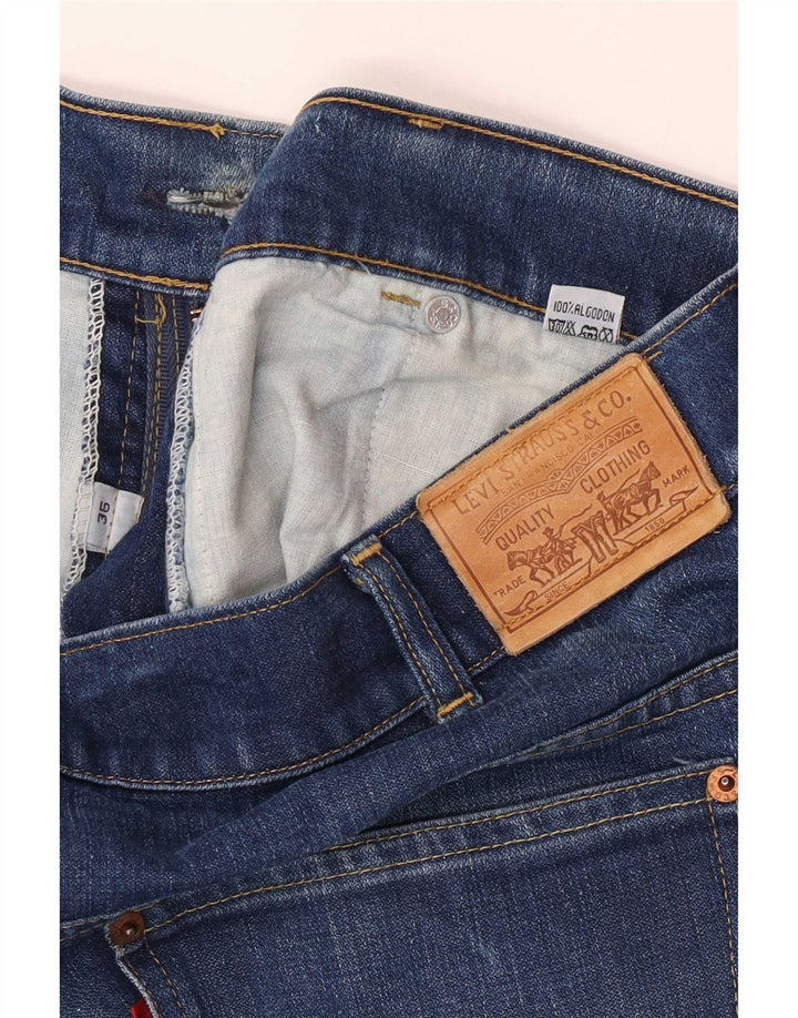 Levi's Straight Jeans til mænd W36 L30 blå bomuld