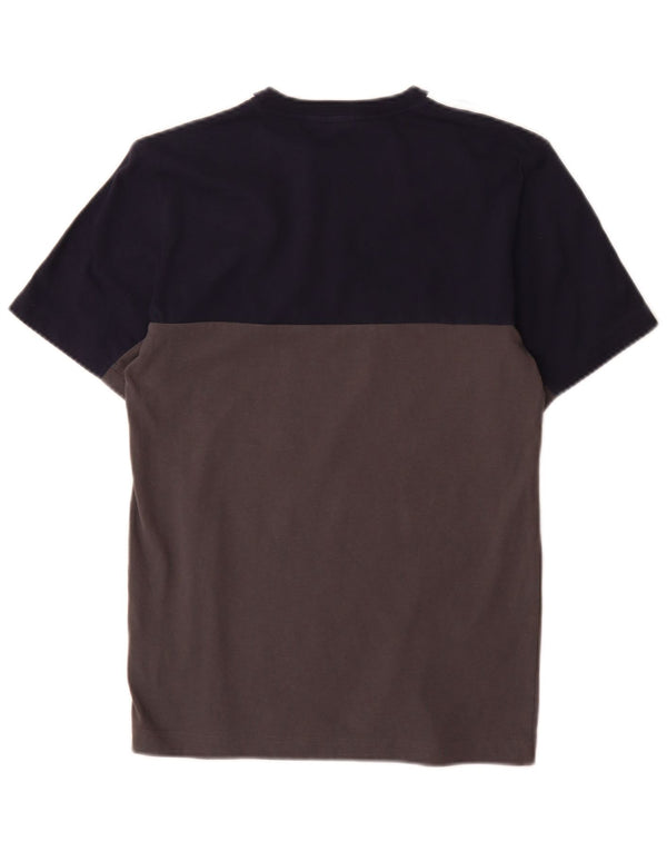Adidas Herre Irish Football Grafisk T-Shirt Top XS Blå Colourblock Sports