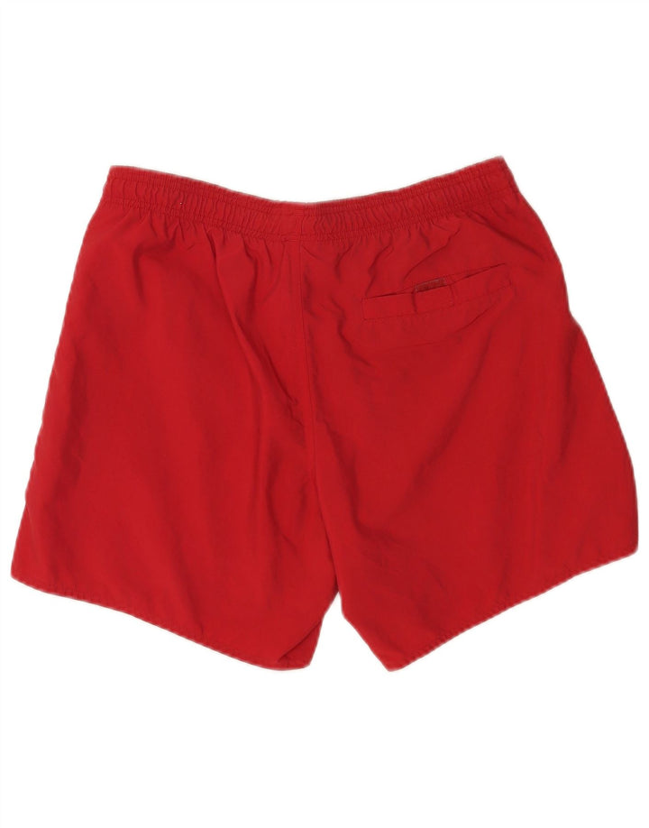 Emporio Armani Badeshorts til mænd IT 48 Medium Rød Polyester