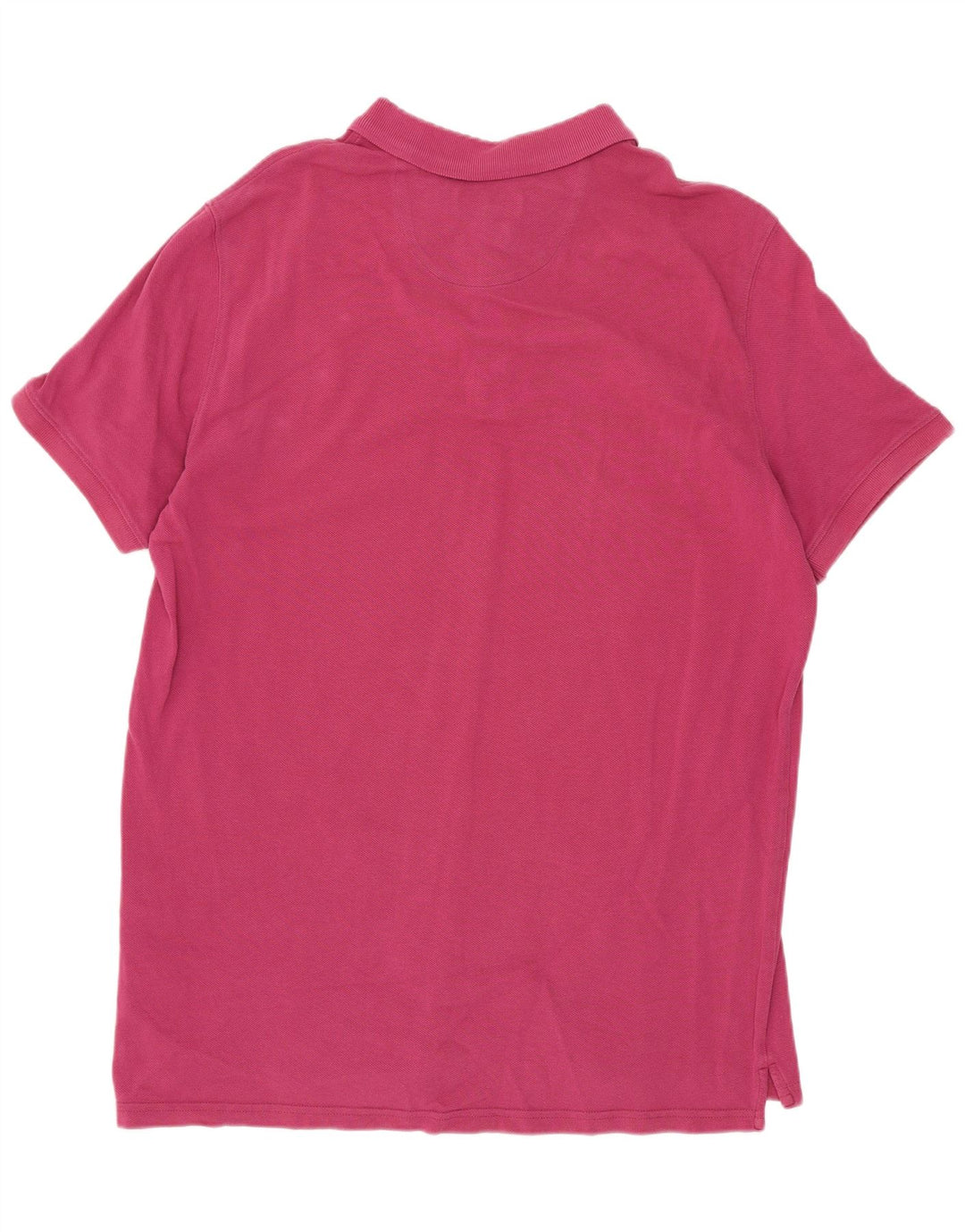 Massimo Dutti Herre Polo Shirt XL Pink Bomuld