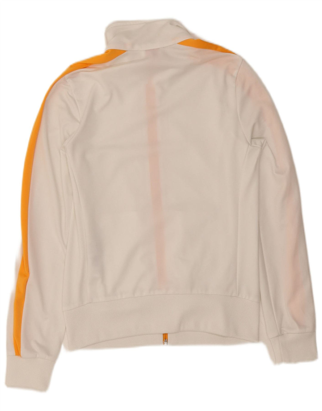 Puma træningsdragt topjakke til kvinder UK 12 Medium White Colourblock Polyester